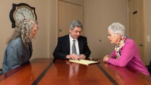 W. Theodore Vander Wel with Clientsl | Vander Wel Jacobson & Kim Law